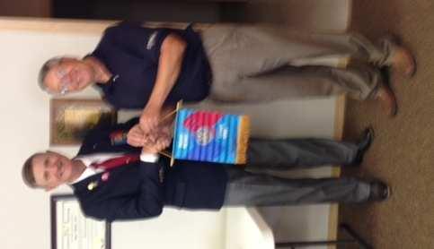.. The Binger Rotary Club was Gov. Terry s first Official Visit on July 3.