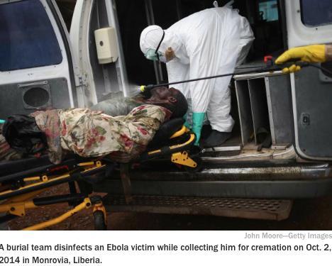Ebola Fears Had No Borders Obama assails Ebola quarantines, saying they are based on fear, not facts (WPost) Liberia