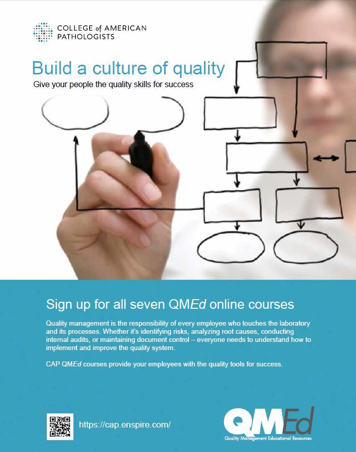 Quality Management Education Resources (QMEd), eg: Root Cause