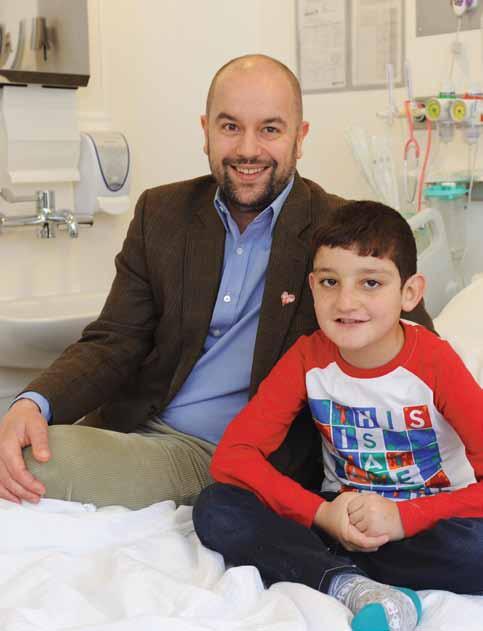 One charity which the Hospital has had very close links with is Chain of Hope a children s charity which carries out vital heart surgery on children from developing and war-torn countries.
