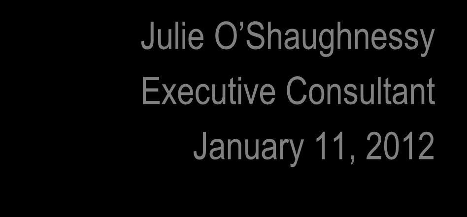 Julie O Shaughnessy