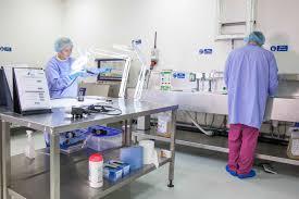 Endoscope Reprocessing Area Separation of contaminated from clean and storage areas Dirty Area Adequate space for transport and storage of soiled endoscopes Physically separated from Clean area Pass