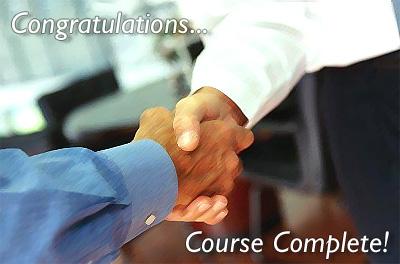 Course Exam You have now completed the learning portion of the course.
