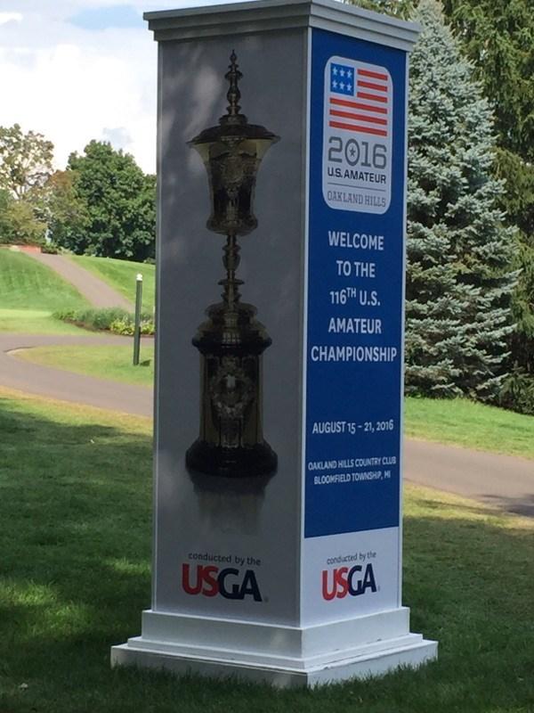 Amateur Championship hosted at Oakland Hills Country Club.