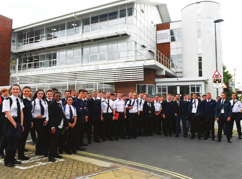WELCOME Warsash Maritime Academy has been responsible for the training of Merchant Navy officers since 1946.