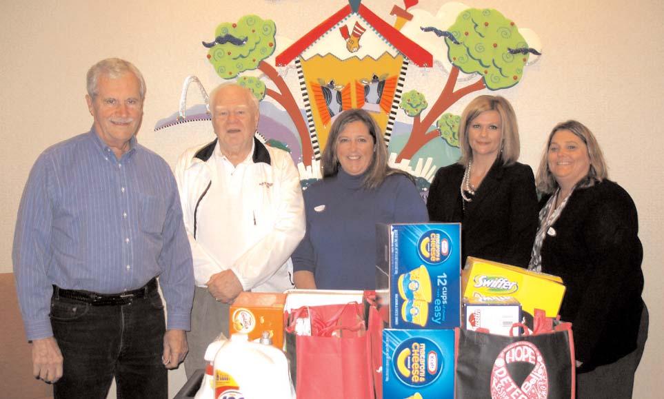 The Kiwanis Club of St. Charles (Mo.) recently toured the Ronald McDonald House at Mercy Hospital in St.
