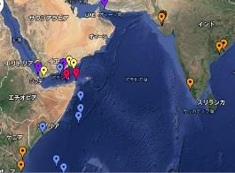 Piracy Incidents off the Coast of Somalia and in
