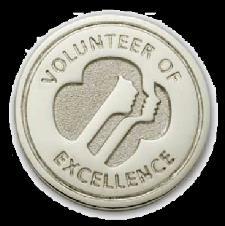 FOCUS OF SERVICE: GIRL PROGRAMMING (ANY SCOPE) VOLUNTEER OF EXCELLENCE AWARD Description The Volunteer of Excellence recognizes those volunteers who have contributed outstanding service while