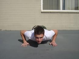 (2) Push-ups must be performed on a firm or suitably padded, level surface.