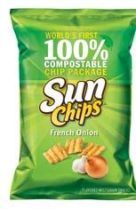 Over the past five years, Frito-Lay has eliminated 150 square miles of packaging by reducing materials by 10 percent.