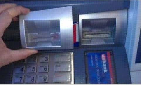 Please be aware of this ATM Skimmer. If you are at an ATM please make sure that the machine that you are using has not been altered in any way.