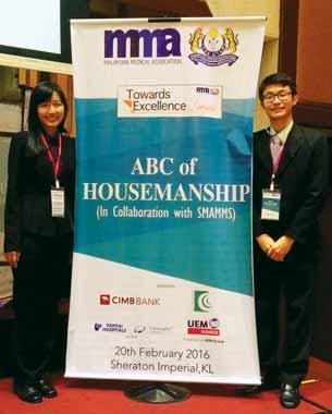 18 smmams MMA Tri-Event: ABC of Housemanship Thum Chern Choong seanthum@yahoo.