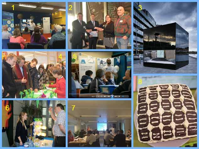 Figure 13: Examples of ACE Events 1. ACE energy-saving workshop in Raheny Library, Dublin 2.