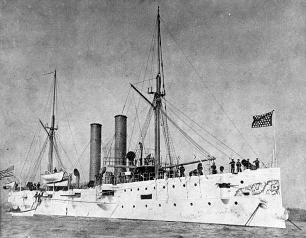 This ship saw future battle action in the Spanish-American War and World War I. COURTESY OF US NATIONAL ARCHIVES. Figure 13, center. Negus chronometer No.