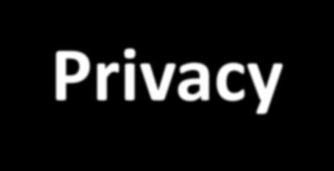 Privacy Keep and use your personal belongings without loss or damage Receive private and confidential medical care