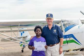OPR: Visitor Services Young Eagles Flight Experience In an effort to inspire tomorrow s pilots and other future aerospace leaders, our own Greg Anderson,