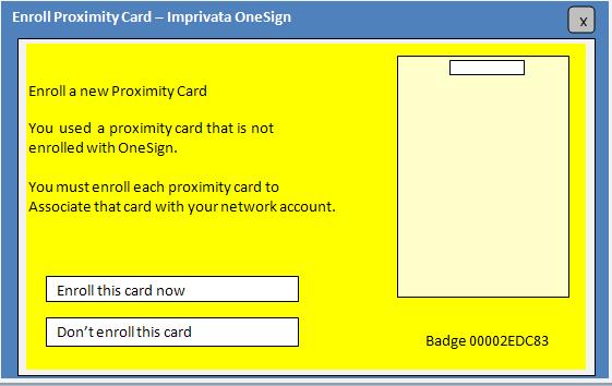 3. Select the option to Enroll this card now Cancel enrolling this card You can