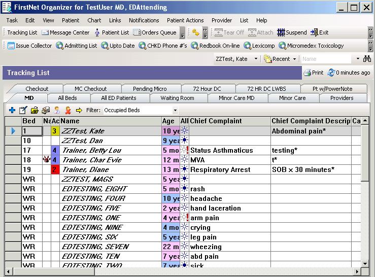 SECTION I POWERCHART STRUCTURE PowerChart operates in two main windows: the Organizer and the Patient Chart. Both windows can be open concurrently. The PowerChart Organizer opens to your home view.