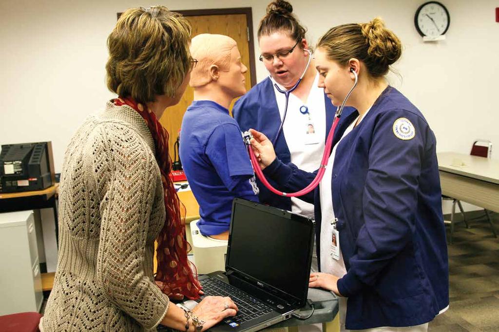 Associate Degree in Nursing Prepare to become a registered nurse (RN). Approved by Accreditation Commission for Education in Nursing.