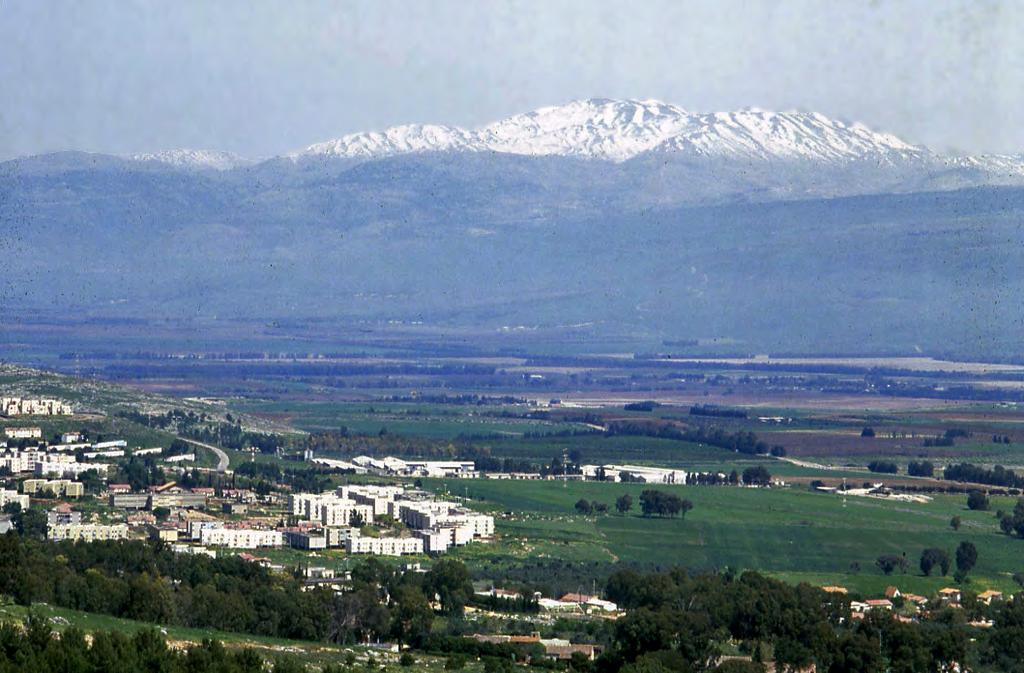 Mount Hermon Looking from