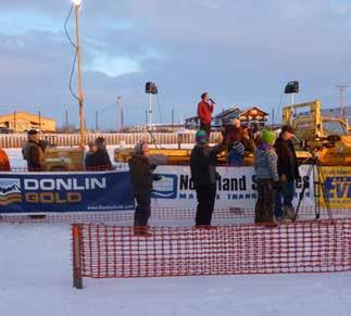 K300 Kicks Off Mushing Race Season Finish what you start, was the message Bethel musher Pete Kaiser was sharing with students during Donlin Gold s fall workforce development meetings in the Yukon
