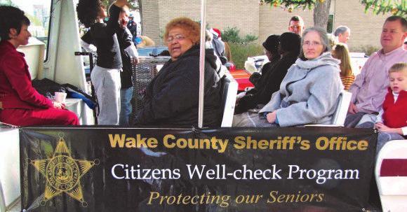 CRIME PREVENTION Citizens Well-Check Program Seniors or disabled citizens in the free Citizens Well-Check Program receive an automated phone call from the Sheriff s Office every day to check on them.