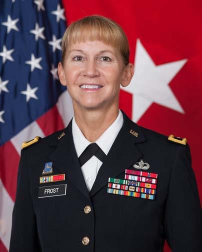 Major General Patricia A. Frost Maj. Gen. Patricia Frost is the director of cyber within the U.S. Army s Office of the Deputy Chief of Staff, G-3/5/7.