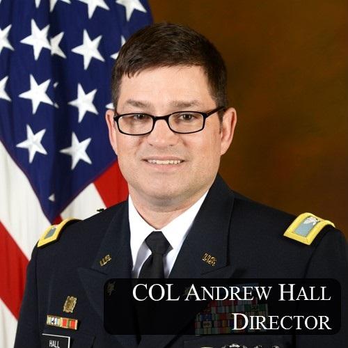 COL Andrew O. Hall is the Director of the Army Cyber Institute.