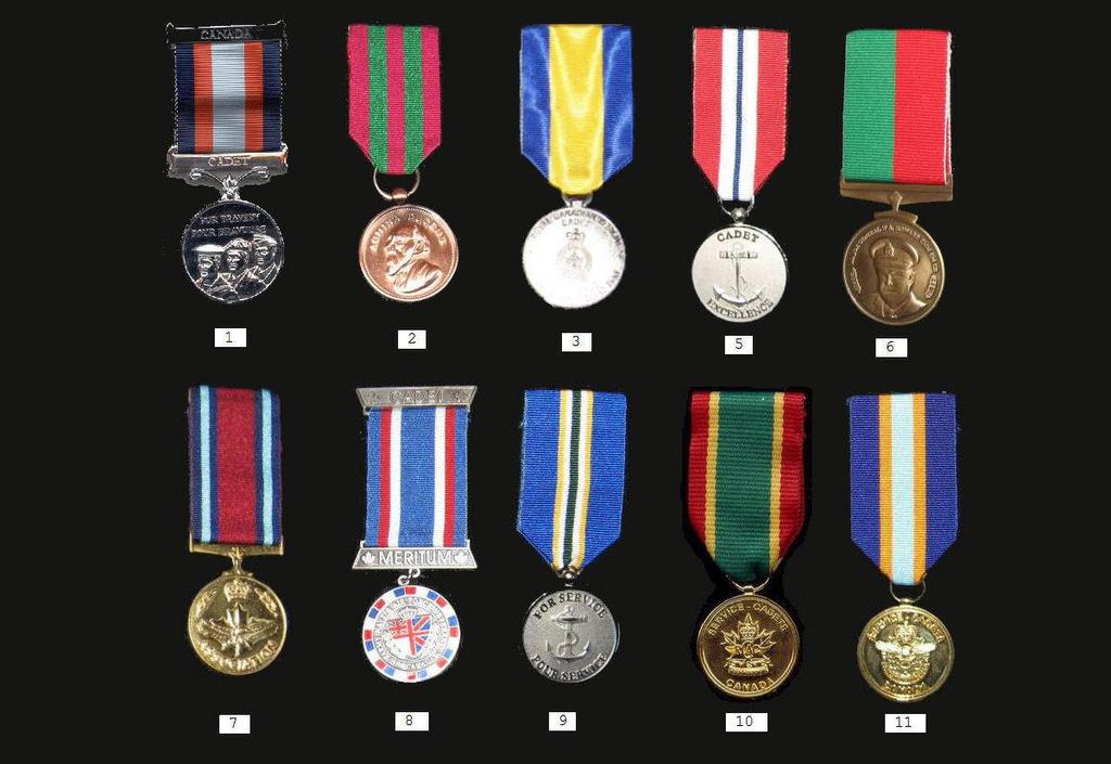 Chapter 40 10 September 2017 CANADIAN NAVY, ARMY AND AIR CADET MEDALS Index and Order of Precedence OF THE CADET MEDALS Page Photo 02 01 Cadet Award for Bravery 03 02 Lord Strathcona Medal 04 03