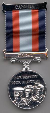 AWARDS COMMON to all THREE CADET SERVICES CADET AWARD FOR BRAVERY The Cadet Award for Bravery is a Canadian Forces decoration and is the highest award which may be bestowed on a Canadian Cadet in