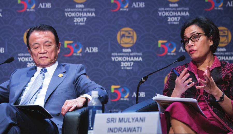 About the ADB Annual Meeting The Board of Governors of the Asian Development Bank (ADB) holds an annual meeting to explore ways to reduce poverty and promote inclusive growth in the Asia and Pacific