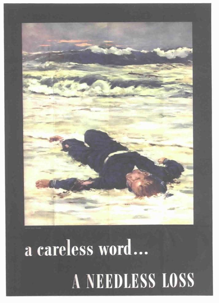 War Posters Collection a careless word A