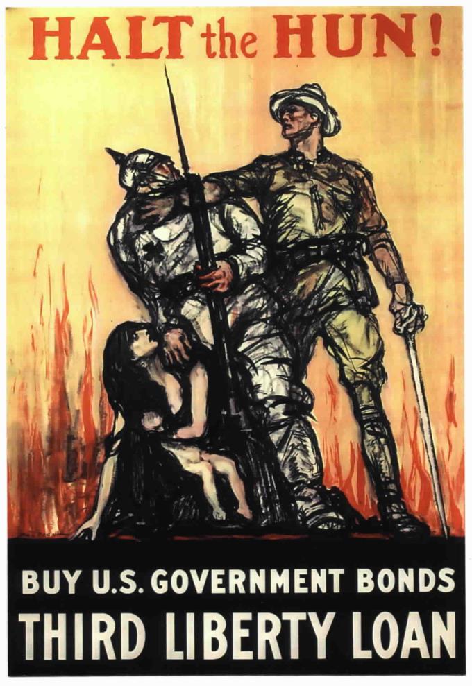 War Posters Collection Halt the Hun!
