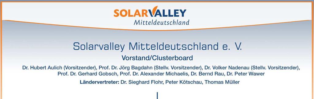 Solarvalley Mitteldeutschland -