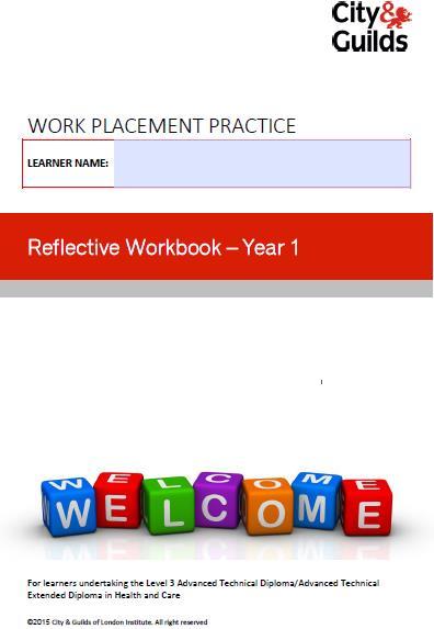 Work Placement Practice Reflective Workbooks Some students have done so well in their placement