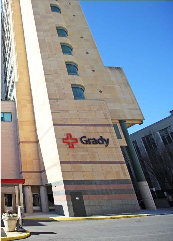 Grady: An Economic Engine Grady employs 1,311 Fulton and 1,381 DeKalb County residents which represents nearly one half of our workforce Each year, Grady generates $788 million in household earnings