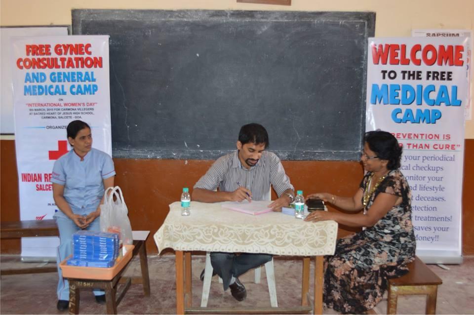 MEDICAL CAMP, MARGAO A CAMP FOR GENERAL HEALTH CHECK UP AND