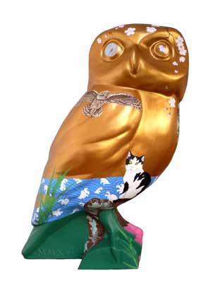 We are looking for a wide range of designs, from colourful abstracts to intricate painted scenes, mosaics and even interactive owls.