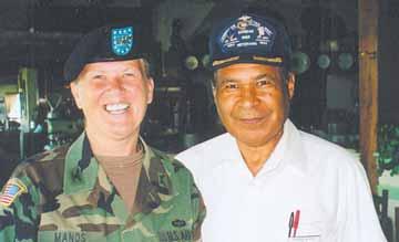 Thornton won the MOH in Vietnam during a reconnaissance and intelligence gathering mission.
