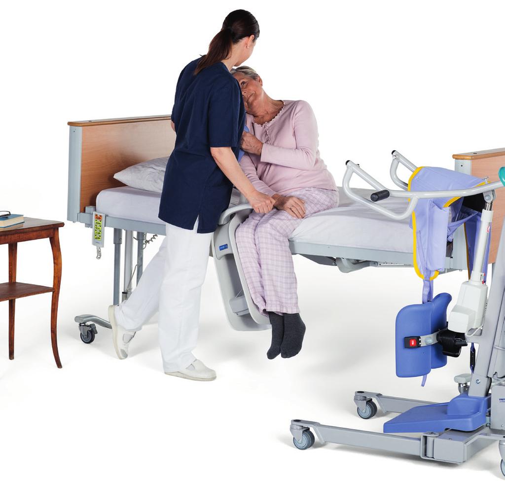 Seba can be part of the solution in securing this objective, streamlining the process of getting a patient up and out of bed.