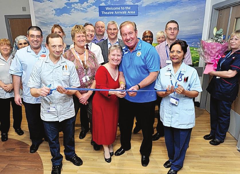 Introduction Our matron Karen Dixon, charge nurse Chris Fowkes, the Nursing and Administration Team would like to welcome you to the new Theatre Arrivals Area (TAA) at Leicester Royal Infirmary.