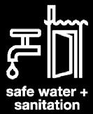 Providing access to safe water and sanitation Building stronger, more