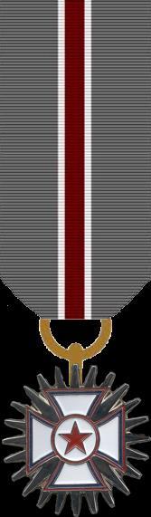 Texas Division Silver Cross for Meritorious Service Purpose: The Texas Division Silver Cross for Meritorious Service is awarded to Texas Division SCV members for OUTSTANDING AND EXEMPLARY patriotic