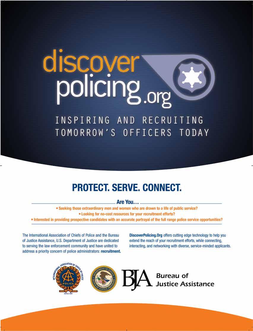 Discover Policing PROTECT. SERVE. CONNECT. Are you Seeking those extraordinary men and women who are drawn to a life of public service?