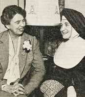Presidents Sister Mary Marcella Casey was the fourth president of St. Teresa s College, from 1933-1939. Sister Casey welcomed Eleanor Roosevelt when she spoke at Municipal Auditorium in 1937. Mrs.