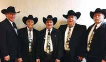 For 40 years, the Nigro Brothers, including George Nigro, David Nigro, Ron Stricker, Toby Tyler and Ben Aldrich have volunteered their talents as auctioneers to Avila s Steer Dinner, helping raise