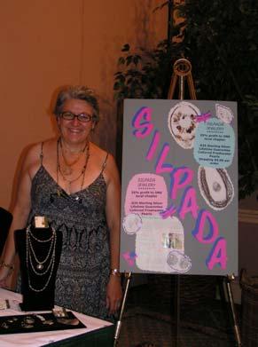 Jane Thorp, RN (Kapi`olani) displayed her Silpada Design Jewelry line where she donated a portion of the proceeds to ONS which raised around $127.