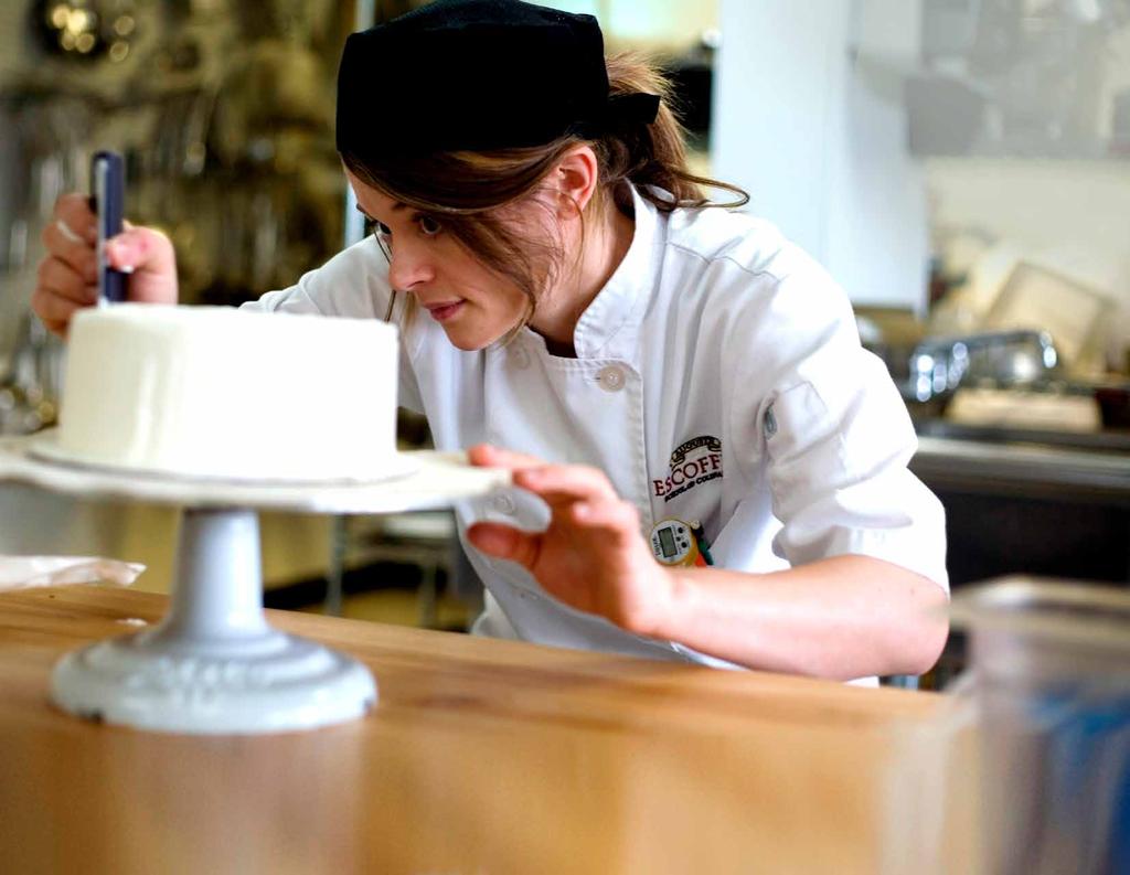 CONFIDENT CAREER-MINDED SUSTAINABLE WHY ESCOFFIER We have designed our programs so you acquire the skills, confidence and professional cooking credentials