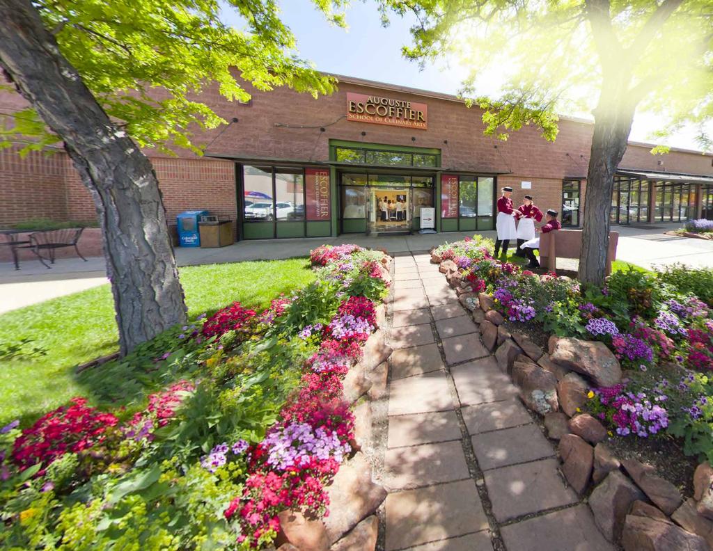 BOULDER CAMPUS With a thriving restaurant scene, unbeatable weather, endless outdoor opportunities, and a burgeoning natural and organic food industry, our Boulder campus is perfect for jump-starting