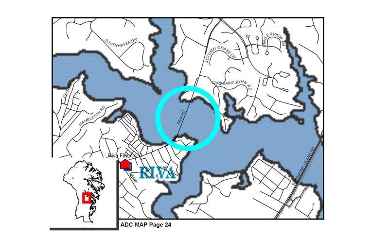 H547900 Riva Rd Bridge Repairs Class: Roads & Bridges FY2016 Council Approved Description This project is to rehabilitate the bridge, abutments, and approach roadway paving on Riva Road over the